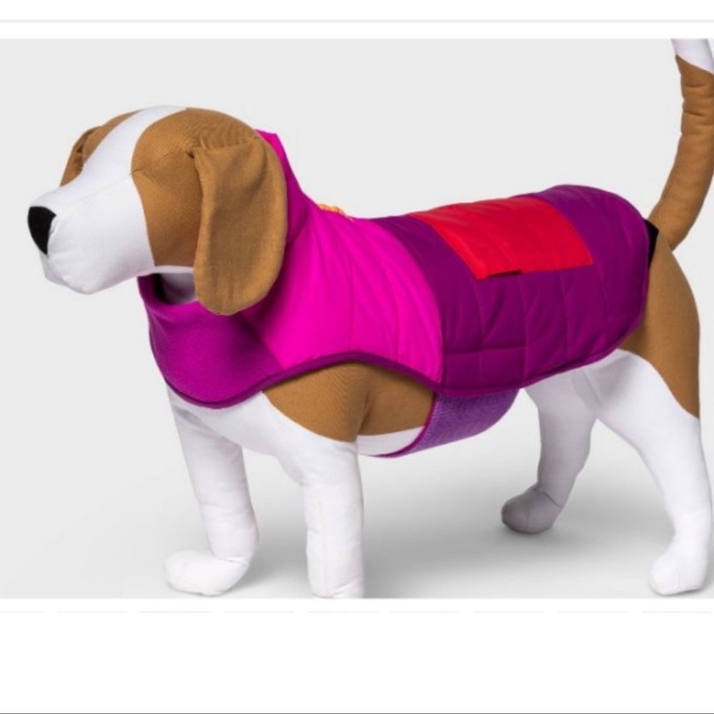 Dog Puffer XL Vest Boots & Barkley Colorblock Vest Coat Outerwear